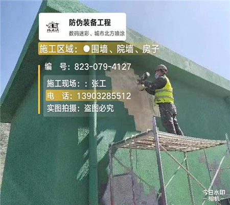 韶关设备迷彩喷涂,迷彩漆施工